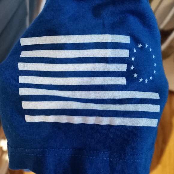 Grunt style Betsy Ross flag t-shirt - Picture 2 of 4